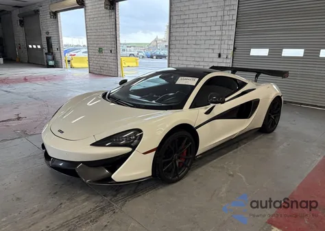 2016 Mclaren 570S z USA, uszkodzony, nr VIN SBM13DAA6GW000609